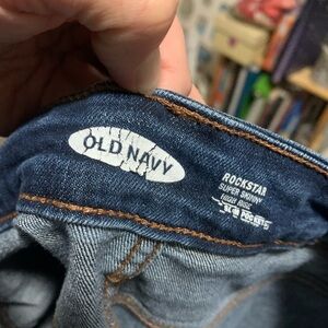 Old Navy Rockstar High Rise skinny